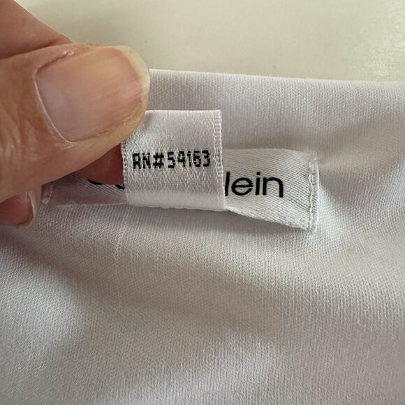 Calvin Klein Scoop Neck Tank Embellished Top Large - Picture 8 of 14